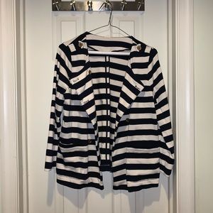 J Crew Striped Blazer Jacket